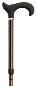 Laska karbonowa składana Gastrock - CARBON-FALTSTOCK SOFT - czarna