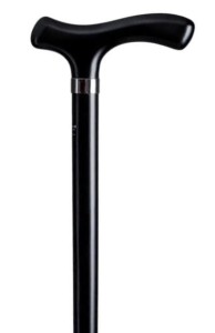 Laska drewniana Gastrock - FRITZ-STOCK - czarna